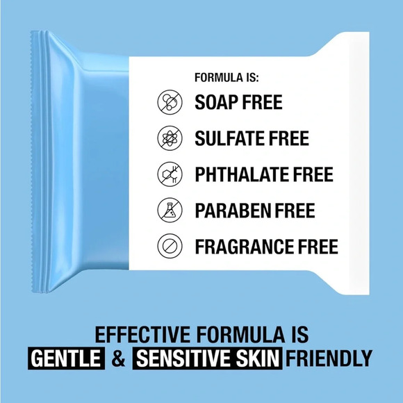 2 Pack of Neutrogena Makeup Remover Cleansing Towelettes, 25CT - Picture 5 of 7